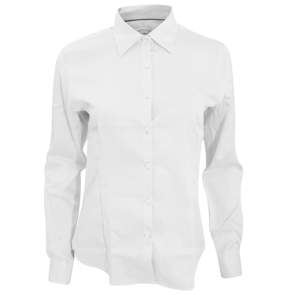 J Harvest & Frost Kvinnor/Damer Green Bow Collection Formell långärmad skjorta