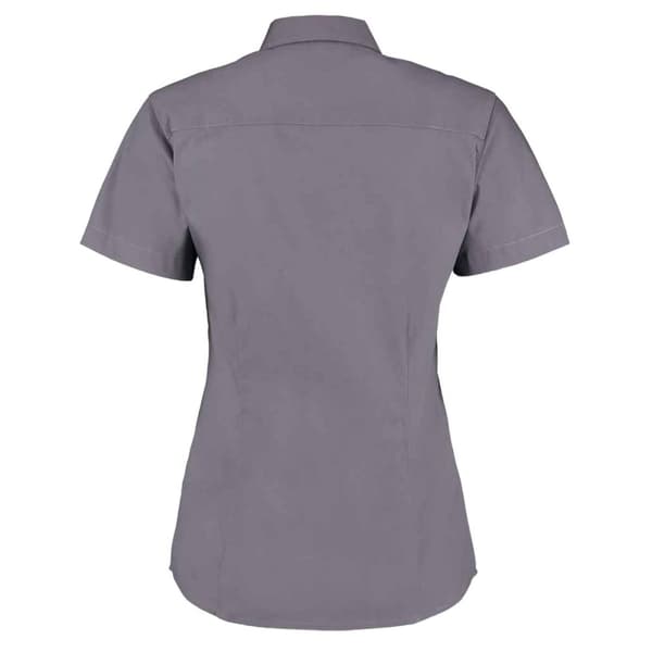 Kustom Kit Womens/Ladies Corporate Oxford Short Sleeved Blouse