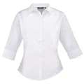 Miniatyrbilde 1 av 4: Premier Womens/Ladies Poplin 3/4 Sleeve Blouse