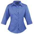 Miniatyrbilde 1 av 2: Premier Womens/Ladies Poplin 3/4 Sleeve Blouse