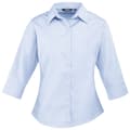 Miniatyrbilde 1 av 2: Premier Womens/Ladies Poplin 3/4 Sleeve Blouse