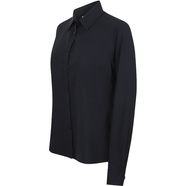 Henbury Womens/Ladies Wicking långärmad arbetsskjorta