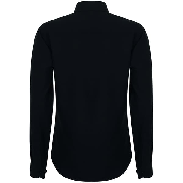 Henbury Womens/Ladies Wicking Long Sleeve Work Shirt