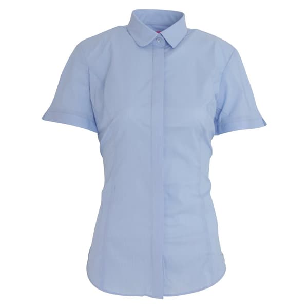 Brook Taverner Womens/Ladies Soave Short Sleeve Poplin Shirt