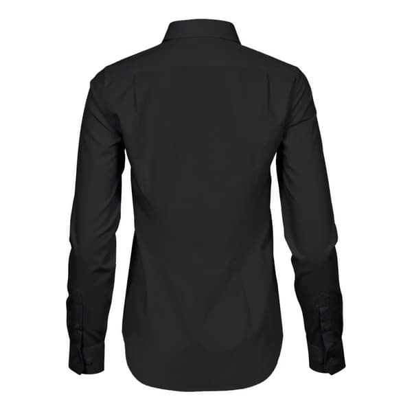 Tee Jays Dame/kvinder Stretch Luxury langærmet poplinskjorte med lange ærmer