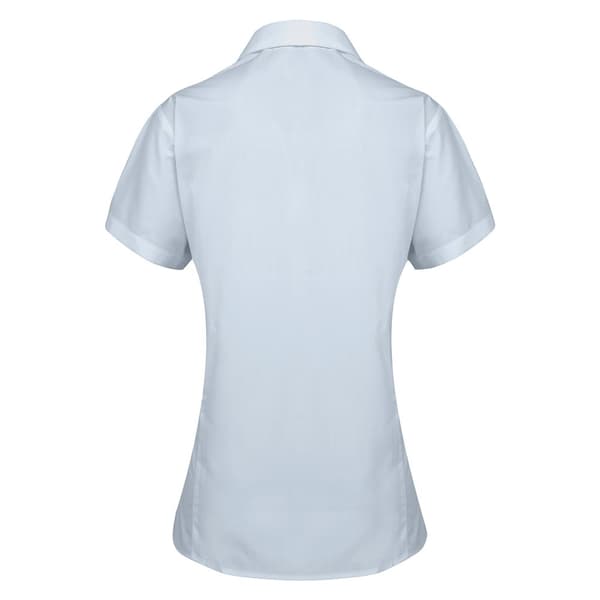 Premier Kvinnor/Damer Supreme Heavy Poplin kortärmad arbetsskjorta med kraftig poplin