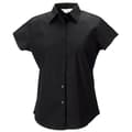 Miniatyrbild 1 av 2: Russell Collection Ladies/Womens Cap Sleeve Easy Care Fitted Shirt med kort ärm
