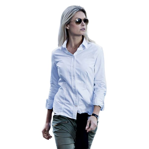 Nimbus Womens/Ladies Rochester Oxford Long Sleeve Formal Shirt