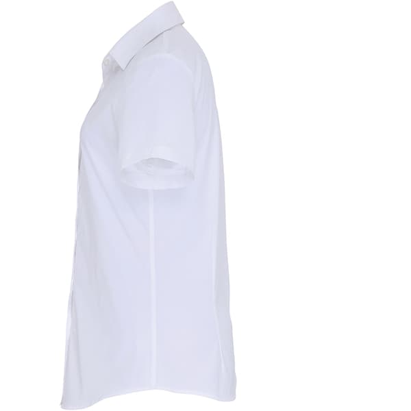 Premier Kvinder/damer Stretch Fit Poplin bluse med korte ærmer