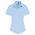 Miniatyrbilde 1 av 2: Premier Womens/Ladies Stretch Fit Poplin Short Sleeve Blouse