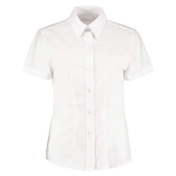 Kustom Kit Kvinnor/Damer kortärmad Oxford-skjorta med arbetskläder för arbetsbruk