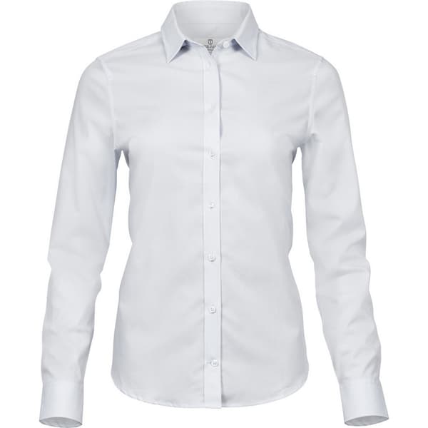 Tee Jays Womens/Ladies Luxury Stretch Shirt White L