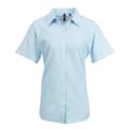 Miniatyrbild 1 av 2: Premier Womens/Ladies Signature Oxford kortärmad arbetsskjorta med kort ärm