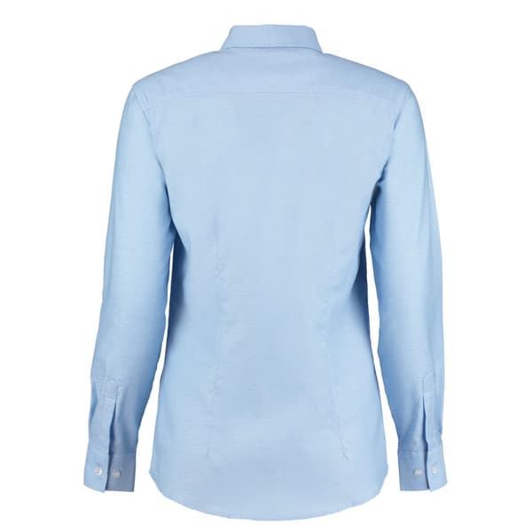 Kustom Kit Ladies Workwear Oxford Long Sleeve Shirt