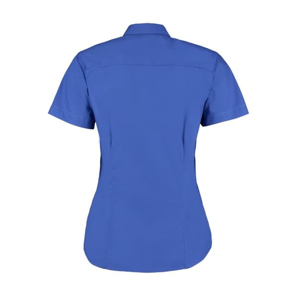 Kustom Kit Ladies Corporate Oxford Short Sleeve Shirt