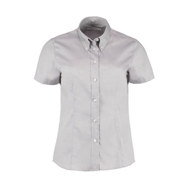 Kustom Kit Ladies Corporate Oxford Short Sleeve Shirt