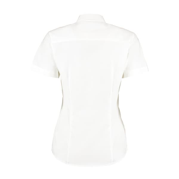 Kustom Kit Ladies Corporate Oxford Short Sleeve Shirt
