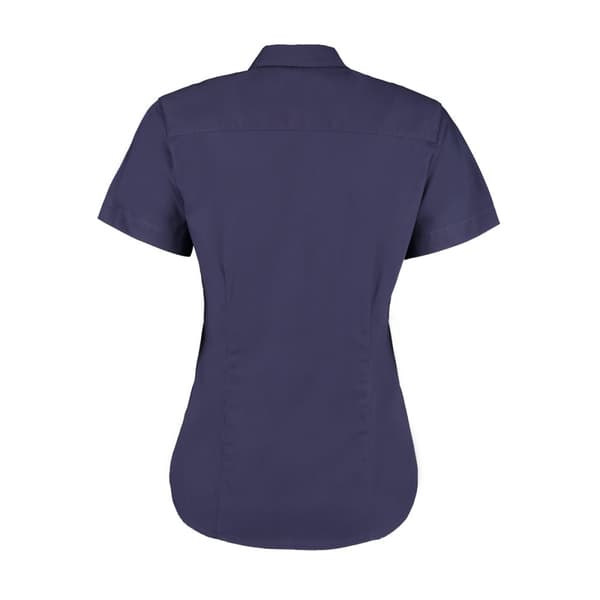 Kustom Kit Ladies Corporate Oxford Short Sleeve Shirt