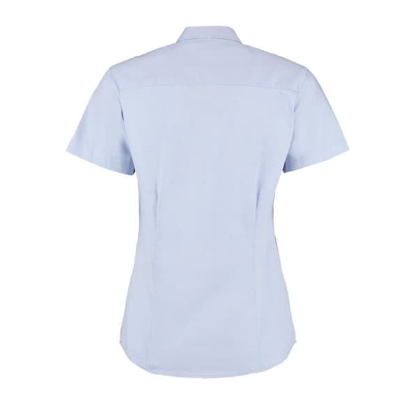 Kustom Kit Ladies Corporate Oxford Short Sleeve Shirt