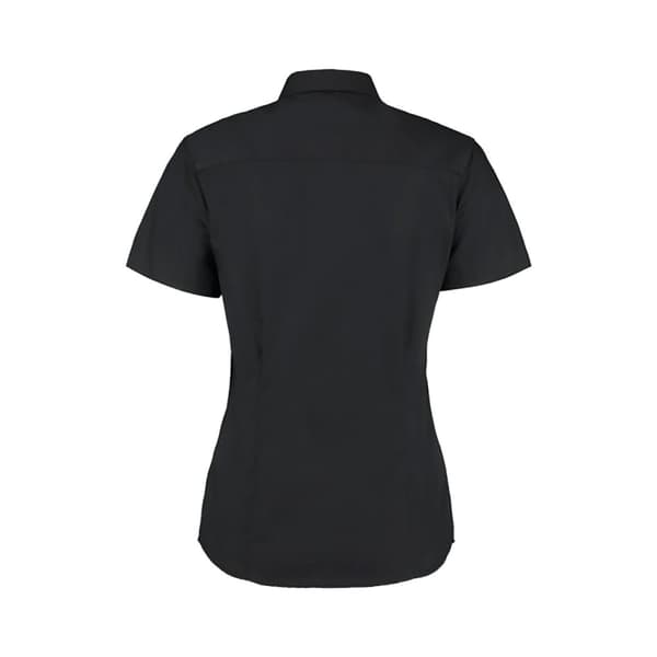 Kustom Kit Ladies Corporate Oxford Short Sleeve Shirt