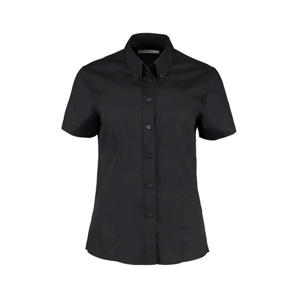 Kustom Kit Ladies Corporate Oxford Short Sleeve Shirt