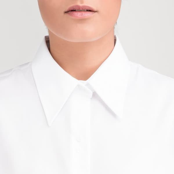 Russell Collection Ladies/Womens kortärmad Ultimate Non-Iron-skjorta med kort ärm