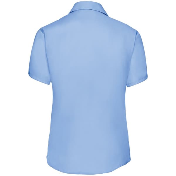 Russell Collection Ladies/Womens Short Sleeve Ultimate Non-Iron Shirt
