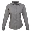 Miniatyrbilde 1 av 2: Premier Womens/Ladies Poplin Long-Sleeved Blouse