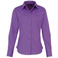 Miniatyrbillede 1 af 2: Premier Womens/Ladies Poplin Long-Sleeved Blouse