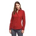 Miniatyrbillede 3 af 3: Premier Womens/Ladies Poplin Long-Sleeved Blouse