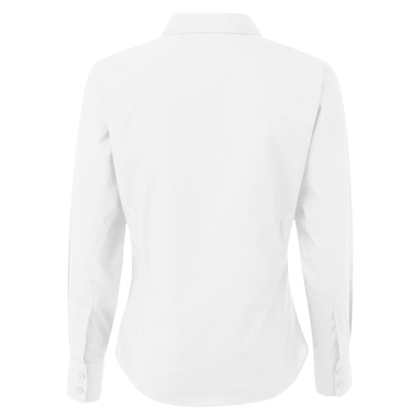 Premier Womens/Ladies Poplin Long-Sleeved Blouse