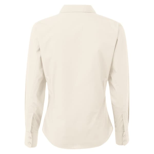 Premier Womens/Ladies Poplin Long-Sleeved Blouse