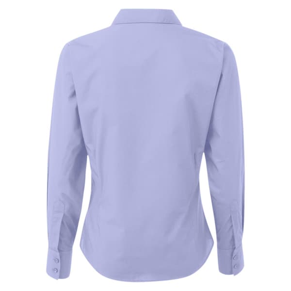 Premier Womens/Ladies Poplin Long-Sleeved Blouse