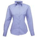 Miniatyrbilde 1 av 3: Premier Womens/Ladies Poplin Long-Sleeved Blouse