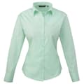 Miniatyrbilde 1 av 3: Premier Womens/Ladies Poplin Long-Sleeved Blouse
