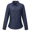 Miniatyrbilde 1 av 5: Premier Womens/Ladies Jeans Stitch Long Sleeve Denim Shirt
