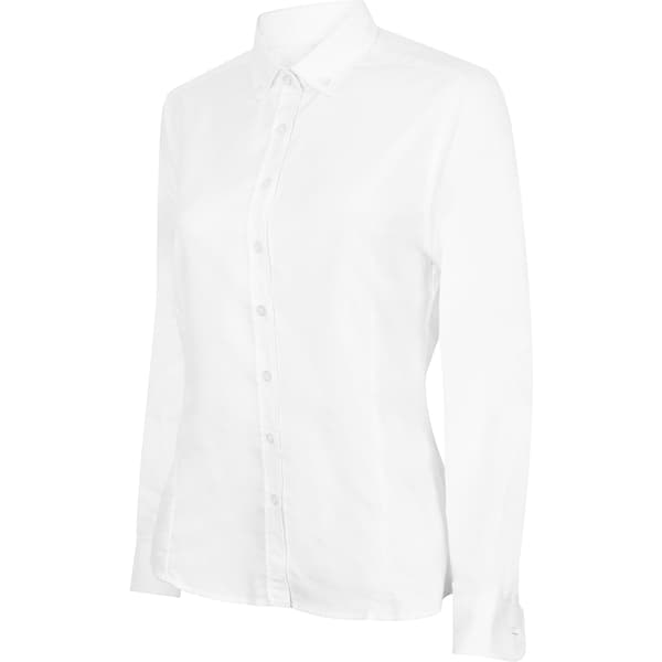 Henbury Womens/Ladies Modern Long Sleeve Oxford Shirt