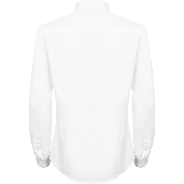 Henbury Womens/Ladies Modern Long Sleeve Oxford Shirt