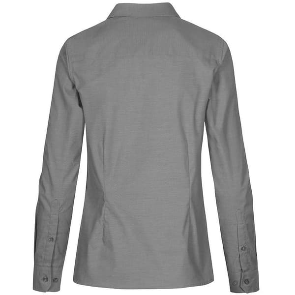 Russell Collection Ladies/Womens långärmad Oxford-skjorta med lätt skötsel