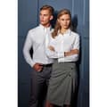 Miniatyrbilde 5 av 5: Premier Womens/Ladies Signature Oxford Long Sleeve Work Shirt