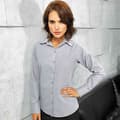 Miniatyrbilde 3 av 3: Premier Womens/Ladies Signature Oxford Long Sleeve Work Shirt