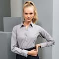 Miniatyrbilde 2 av 3: Premier Womens/Ladies Signature Oxford Long Sleeve Work Shirt