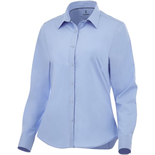 Elevate Kvinnor/Damer Hamell långärmad skjorta Light Blue M