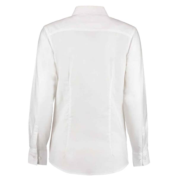 Kustom Kit Kvinder/damer arbejdsplads langærmet Oxford-bluse med lange ærmer