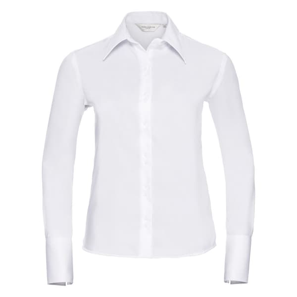 Russell Collection Ladies/Womens langærmet Ultimate Non-Iron skjorte med lange ærmer