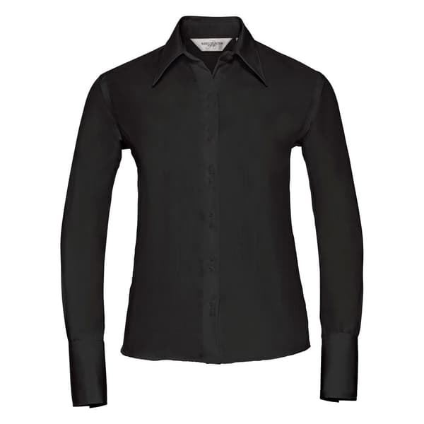 Russell Collection Ladies/Womens langærmet Ultimate Non-Iron skjorte med lange ærmer