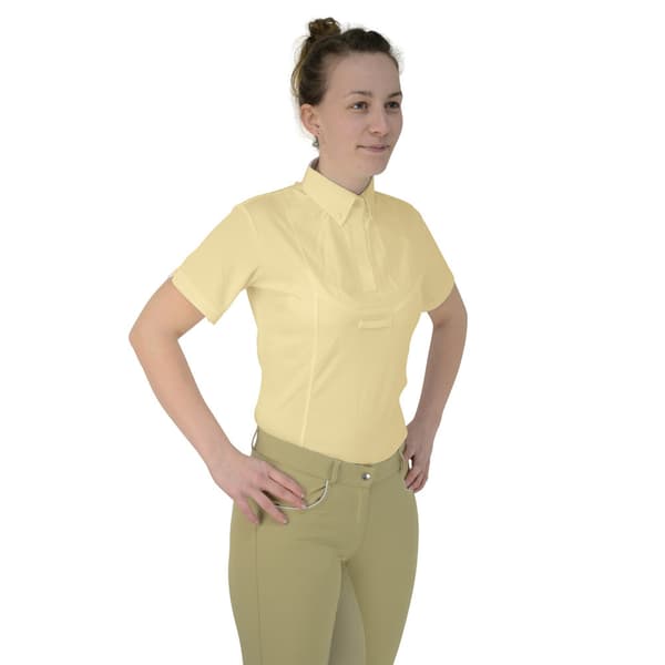 HyFASHION Tilbury kortærmet skjorte til kvinder/damer med korte ærmer Yellow L