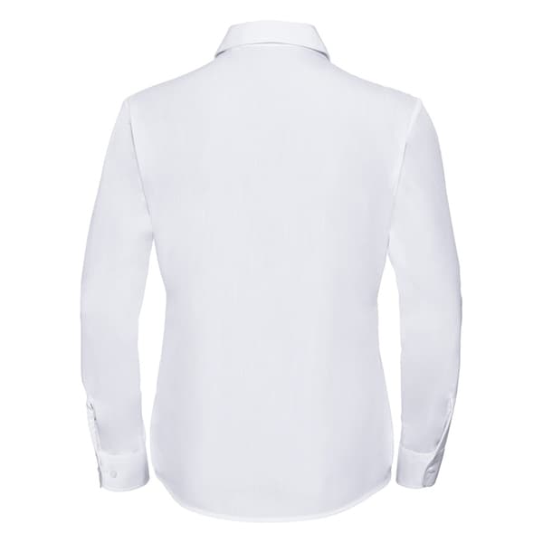 Russell Collection Ladies/Womens långärmad skjorta