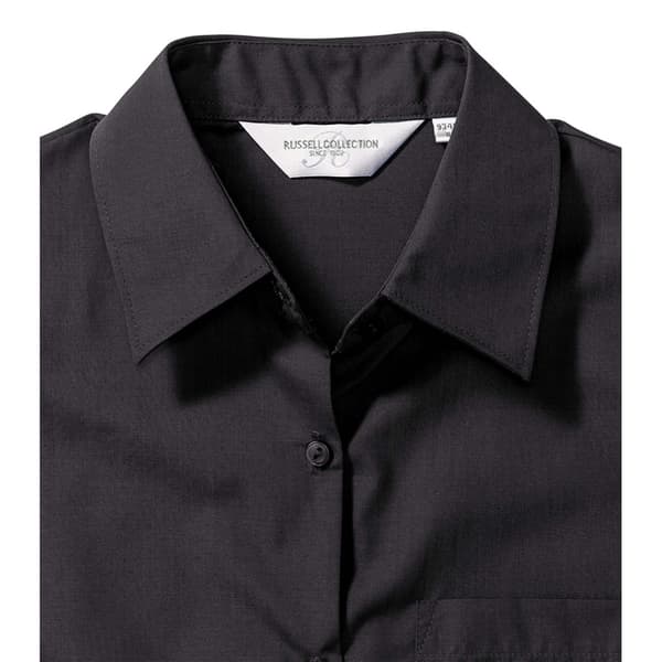Russell Collection Ladies/Womens långärmad skjorta