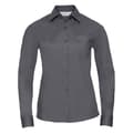 Miniatyrbilde 1 av 4: Russell Collection Ladies/Womens Long Sleeve Shirt